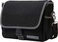 Black Waterproof Bicycle Pannier Bag with Shoulder Strap Y867