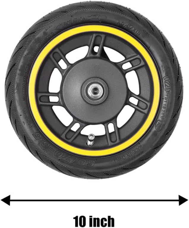 10 Inch 60/70-6.5 Tubeless Tire Front Wheel Assembly L55546