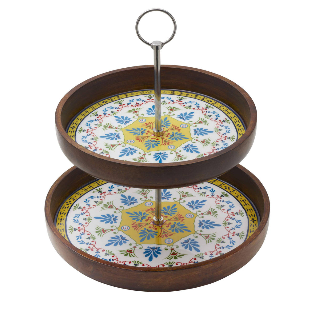 2-Tier Serving Tray N419