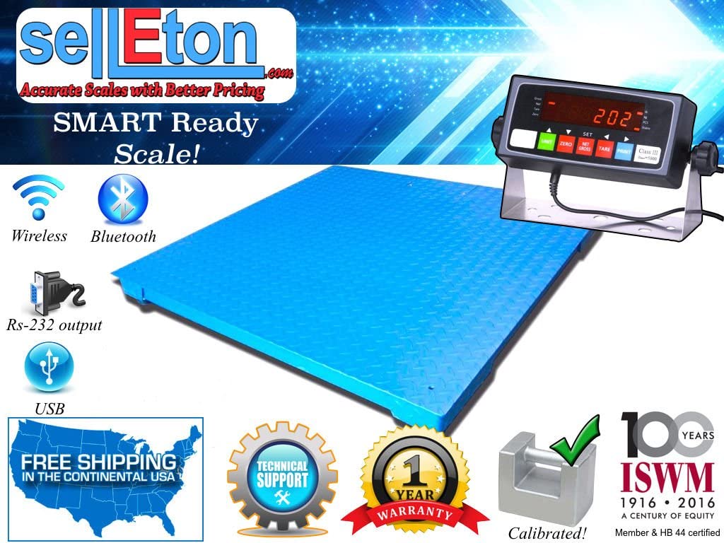 4'x4' Digital Floor Scale with Software & USB E812474