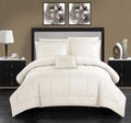 Beige King 8-Piece Comforter Set L126