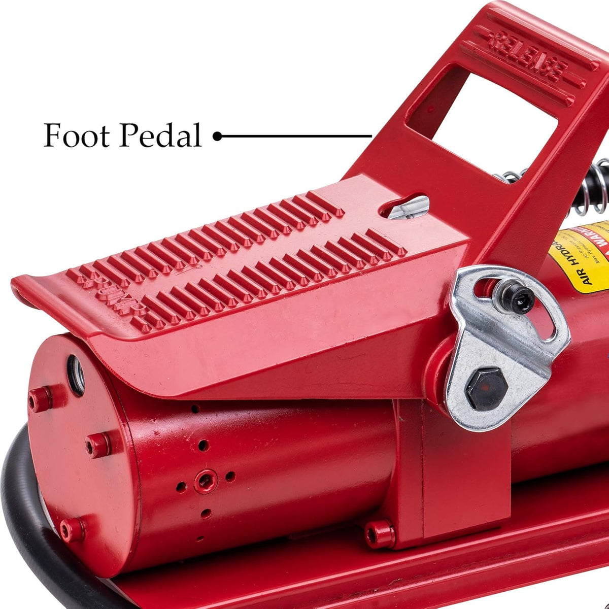 10,000 PSI 10 Ton Air Hydraulic Pump with Hose M7019