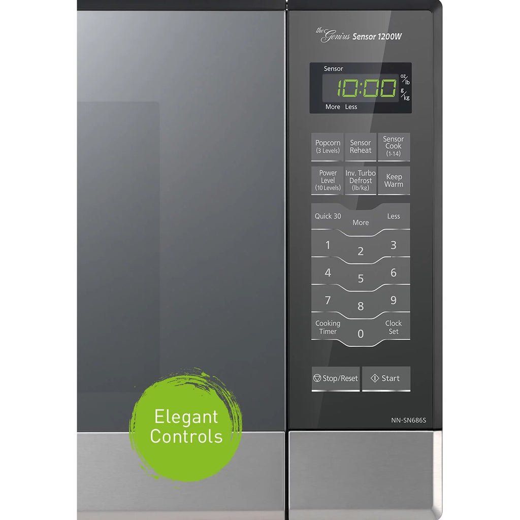 1.2 Cu. Ft. Countertop Built-In Microwave Oven with 1200W Inverter Power P5567