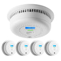 10-Year Battery Dual Sensor Smoke and Carbon Monoxide Alarm, 5-Pack D963