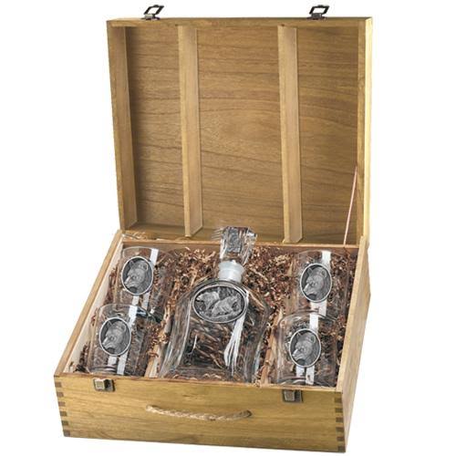 Black Bear Capitol Decanter Box Set Barware A200
