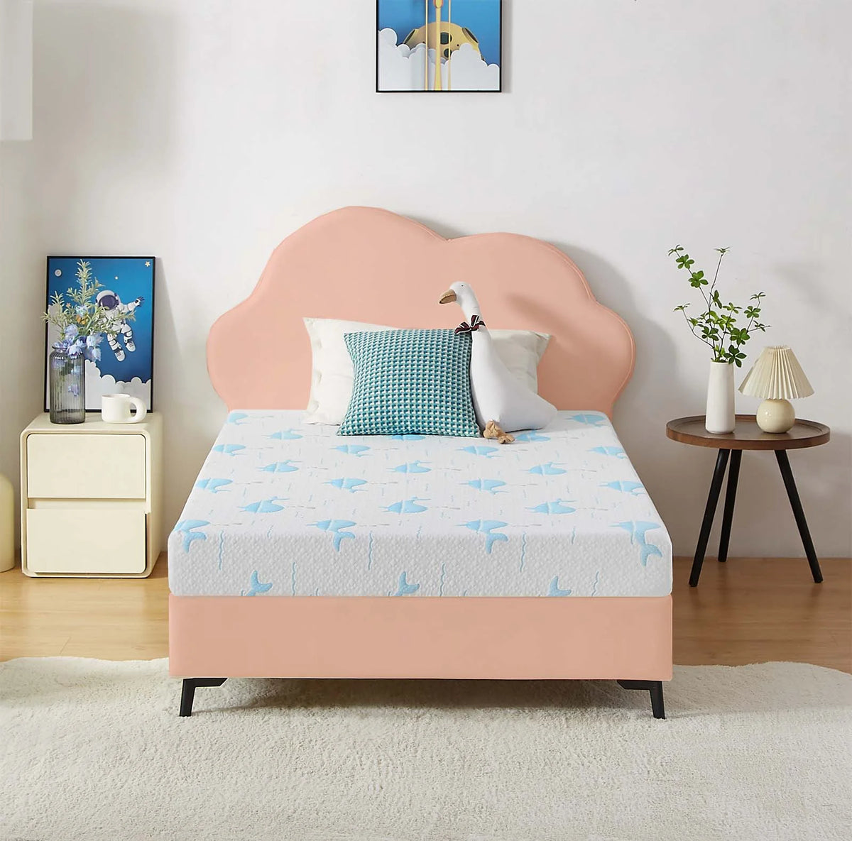 5 Inch Gel Memory Foam Twin Size Medium-Firm Mattress U644065