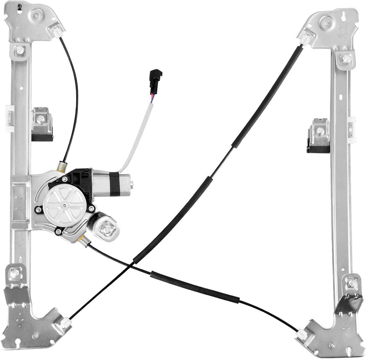 Front Driver Side Power Window Regulator with Motor Pack of 2 P496036