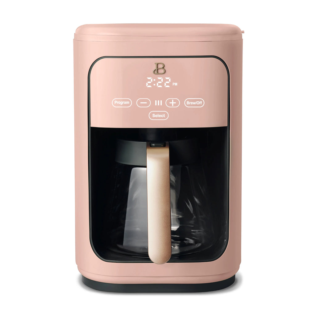 14-Cup Programmable Drip Coffee Maker with Touch-Activated Display, White Z3261