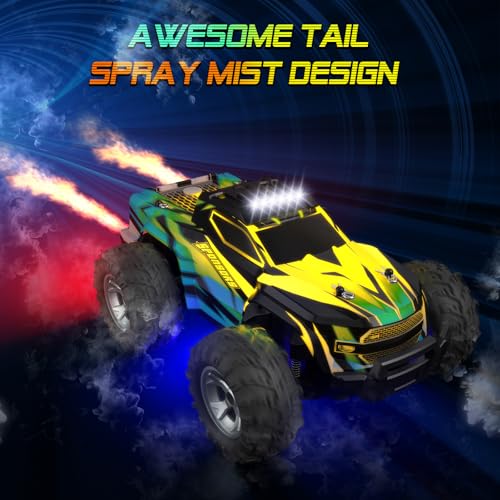 1:16 Scale All Terrain RC Car with Colorful LED Light X62079