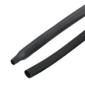 2pcs 1/4" Dia 50ft 4:1 Dual Wall Adhesive Lined Waterproof Heat Shrink Tubing Black R23630
