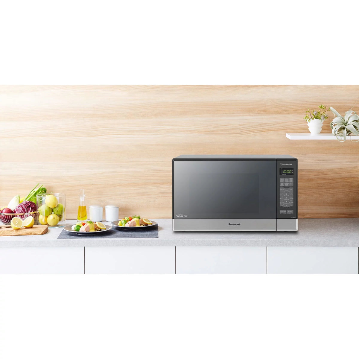 1.2 Cu. Ft. Countertop Built-In Microwave Oven with 1200W Inverter Power P5567
