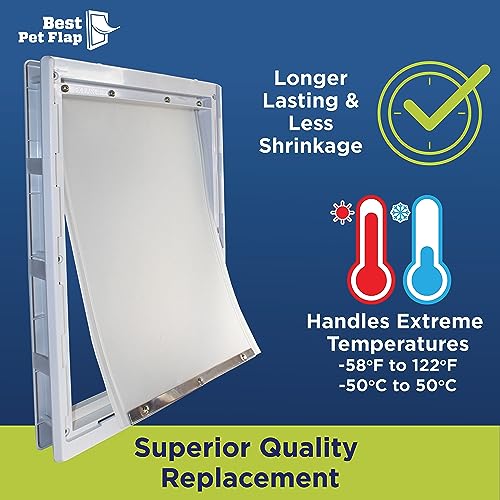 10.5" x 15" Replacement Dog Door Flap C311834