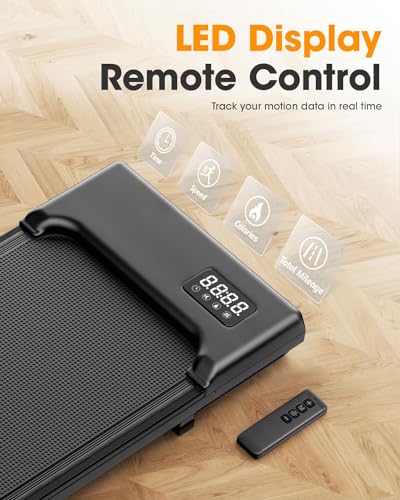 Under Desk Treadmill 330 lbs Capacity 2.5 HP Quiet Walking Pad G947