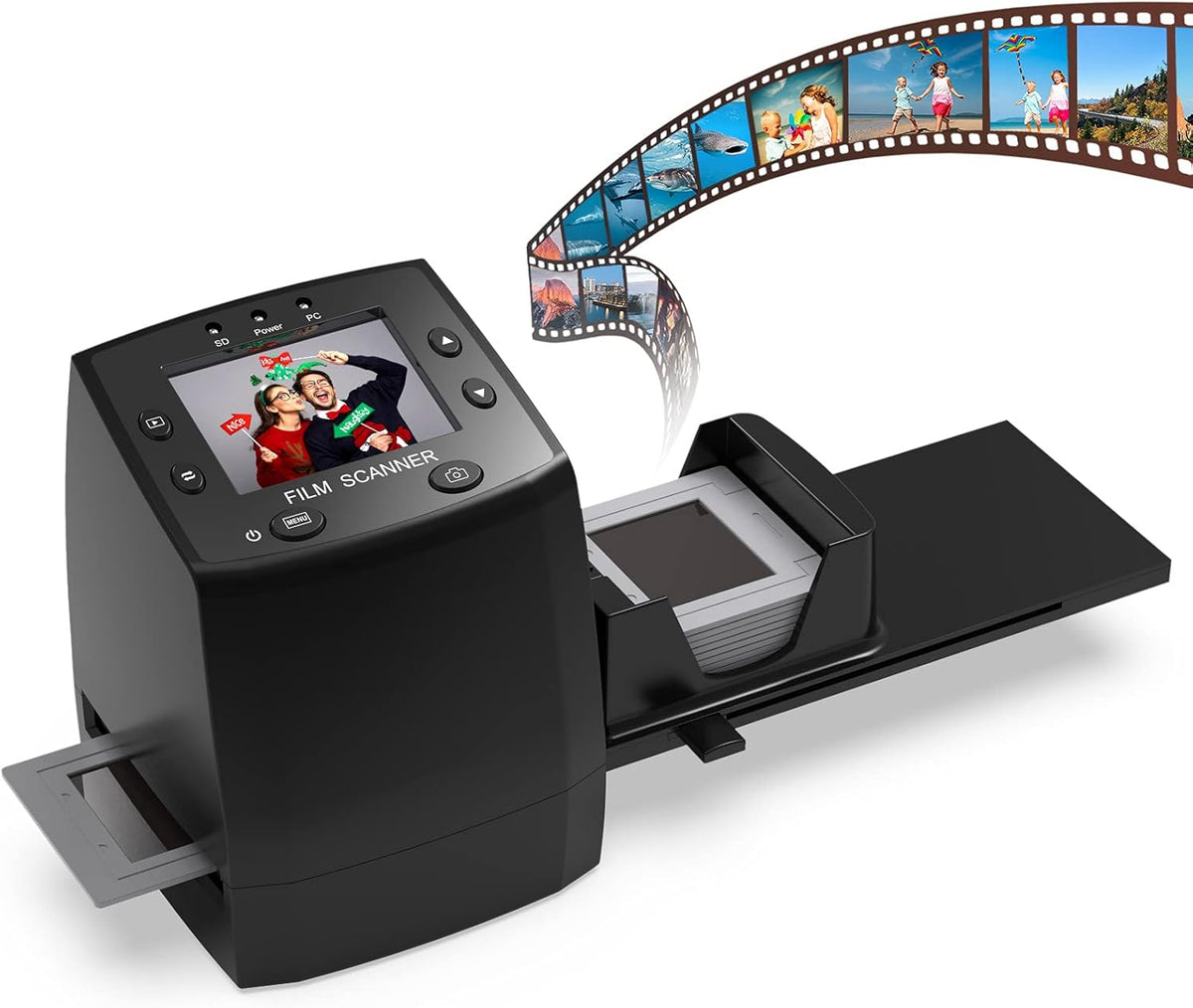 135 Film Scanner with Slide Mounts Feeder X535465
