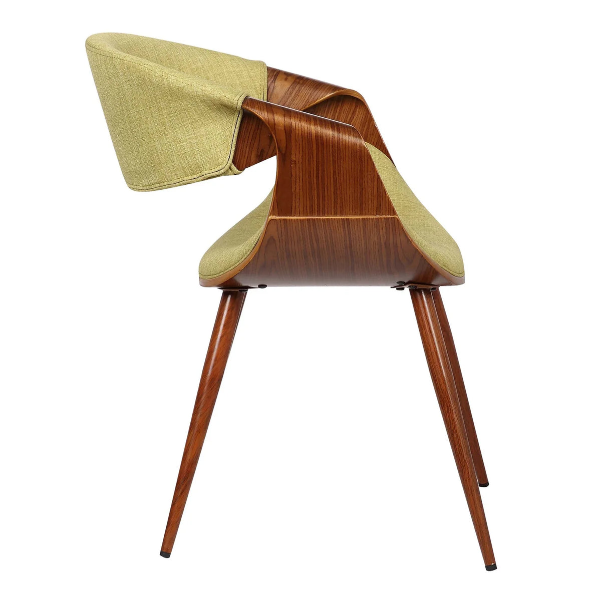 Fabric Dining Chair in Walnut and Charcoal I95731