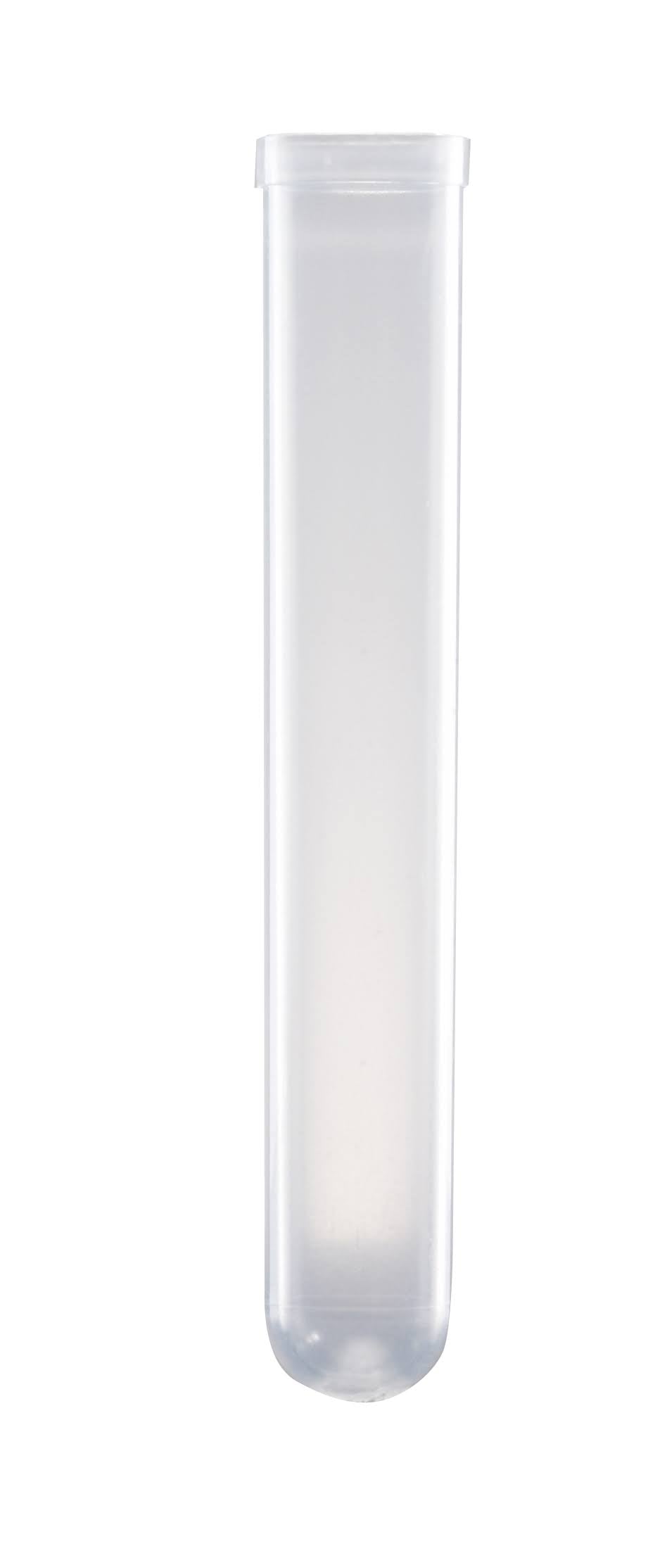 19 ml Round Bottom Polystyrene Test Tube with Screw Cap, Sterile, 500/Case S281
