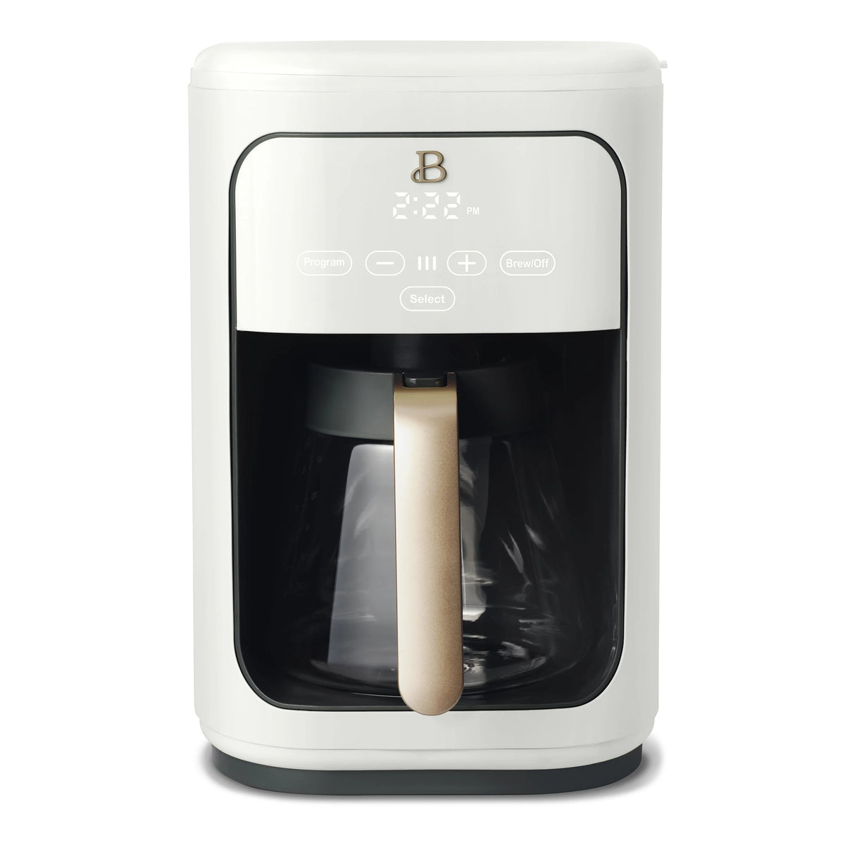 14-Cup Programmable Drip Coffee Maker with Touch-Activated Display, White Z3261