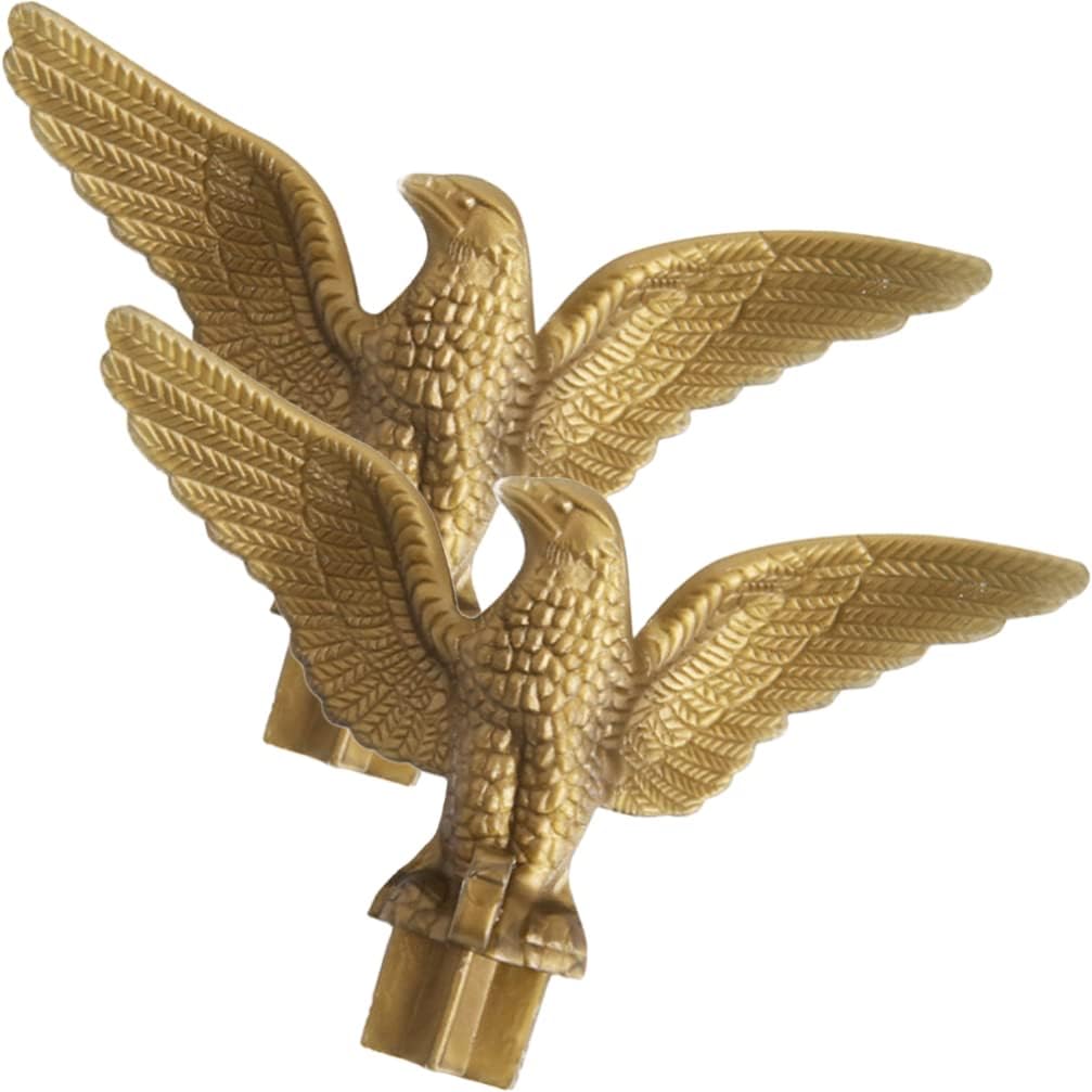 2PCS Plastic Flag Pole Eagle Topper Ornament Decoration F529673