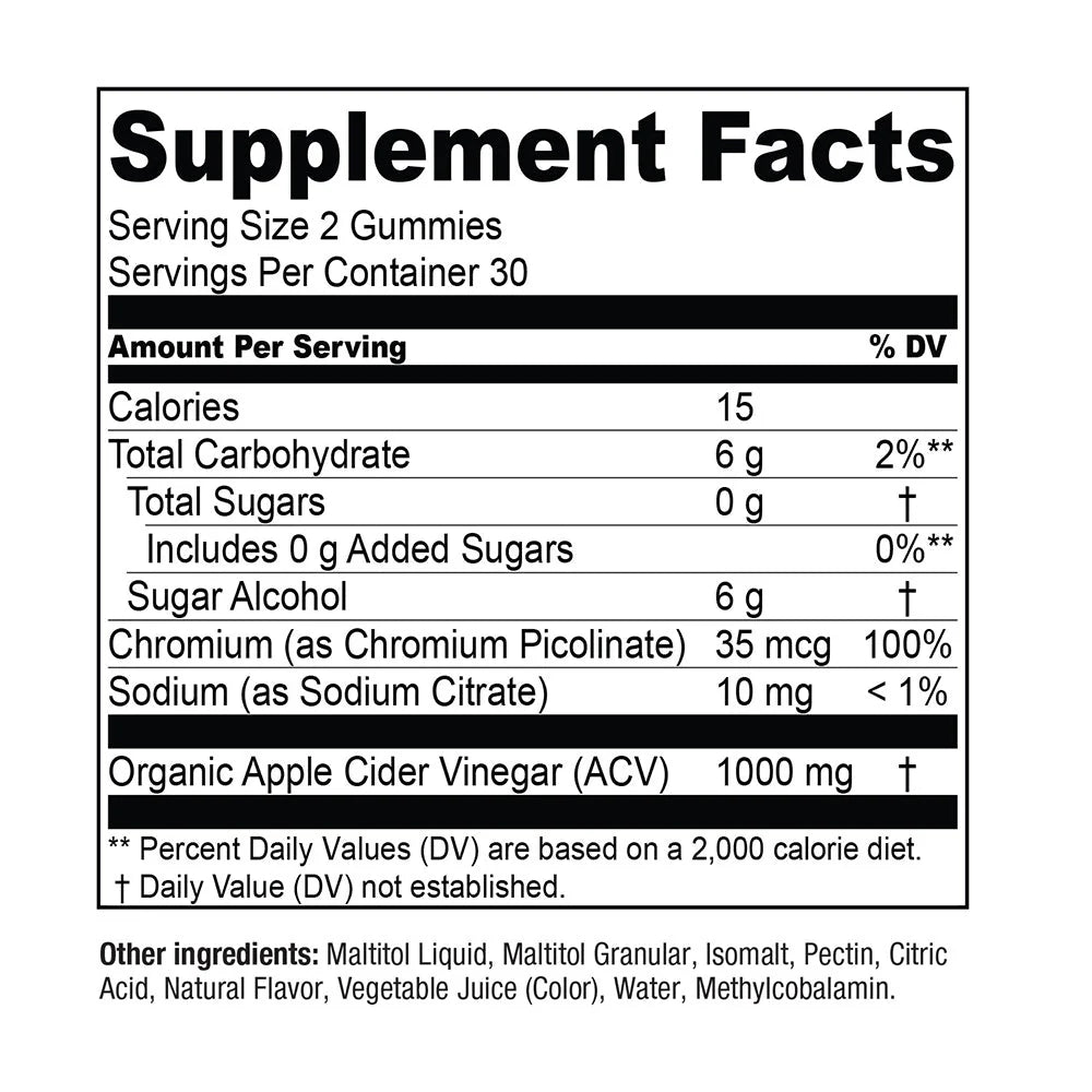 Apple Cider Vinegar Gummies A954568