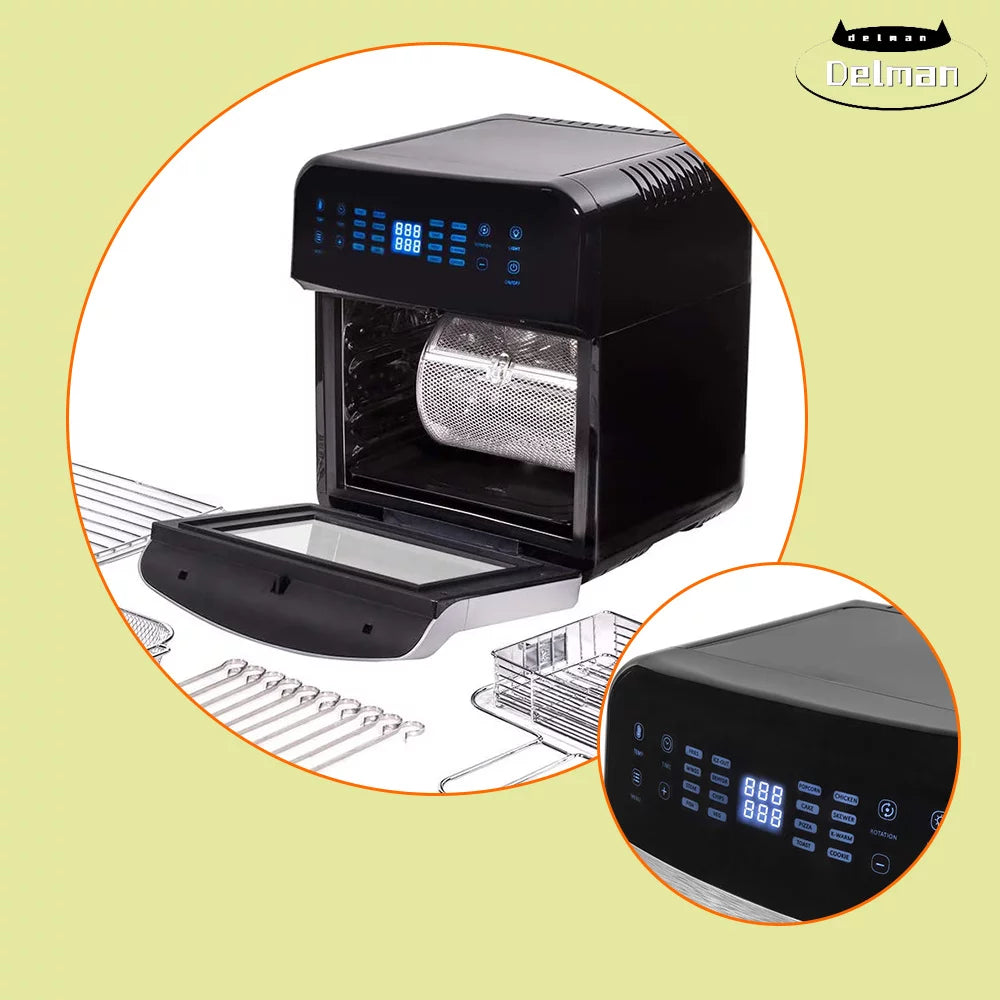 16-in-1 Digital Electric Air Fryer Oven W572