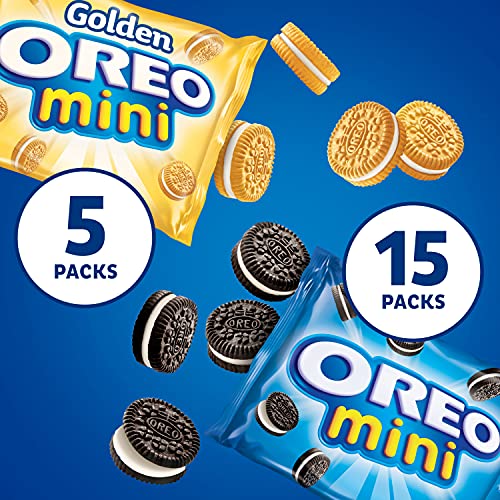 Mini Mix Sandwich Cookies Variety Pack, 20 Snack Packs X762