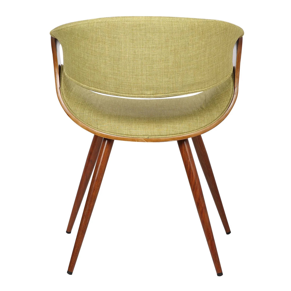Fabric Dining Chair in Walnut and Charcoal I95731