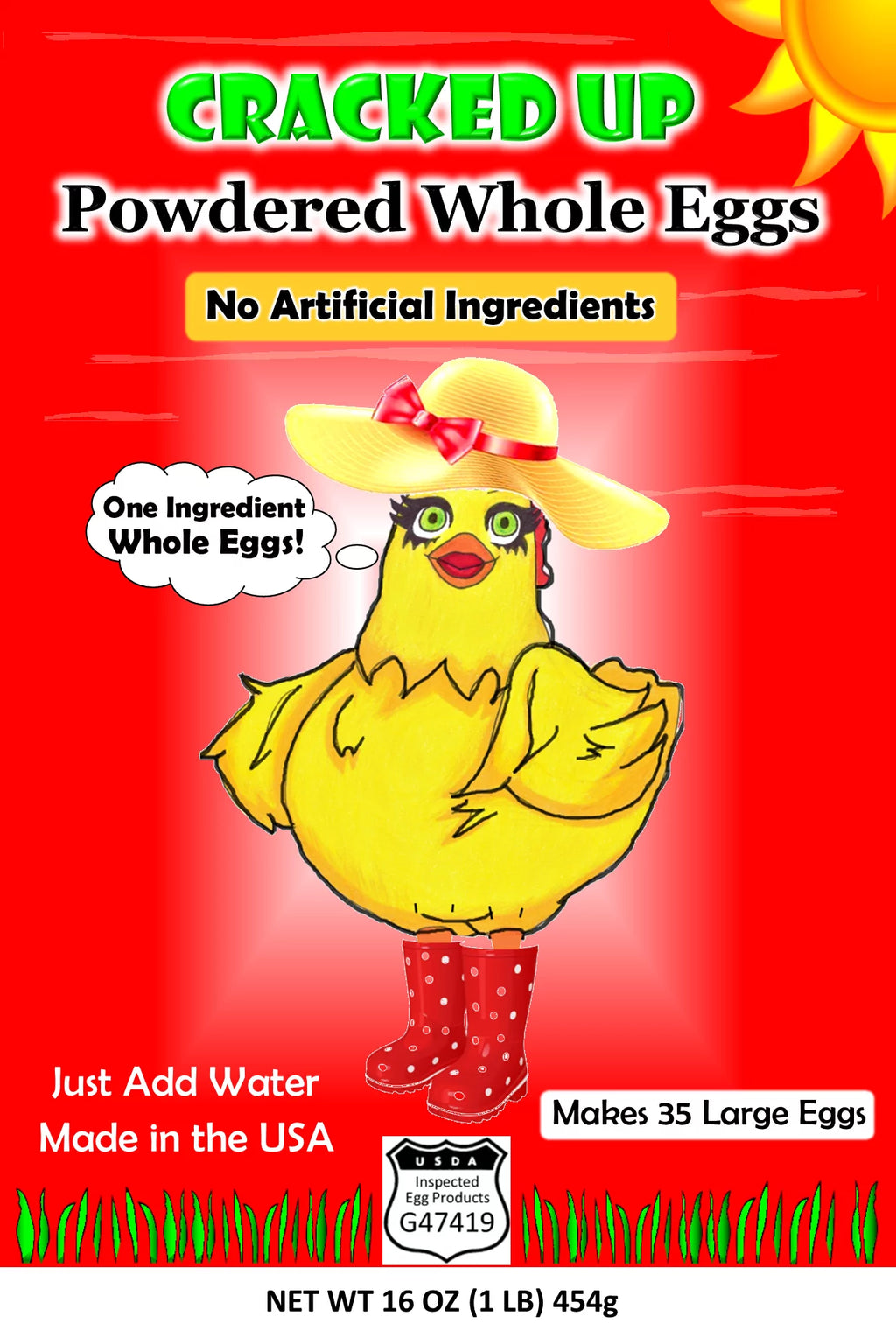 1 Pound (16 oz) Whole Powdered Eggs J122444