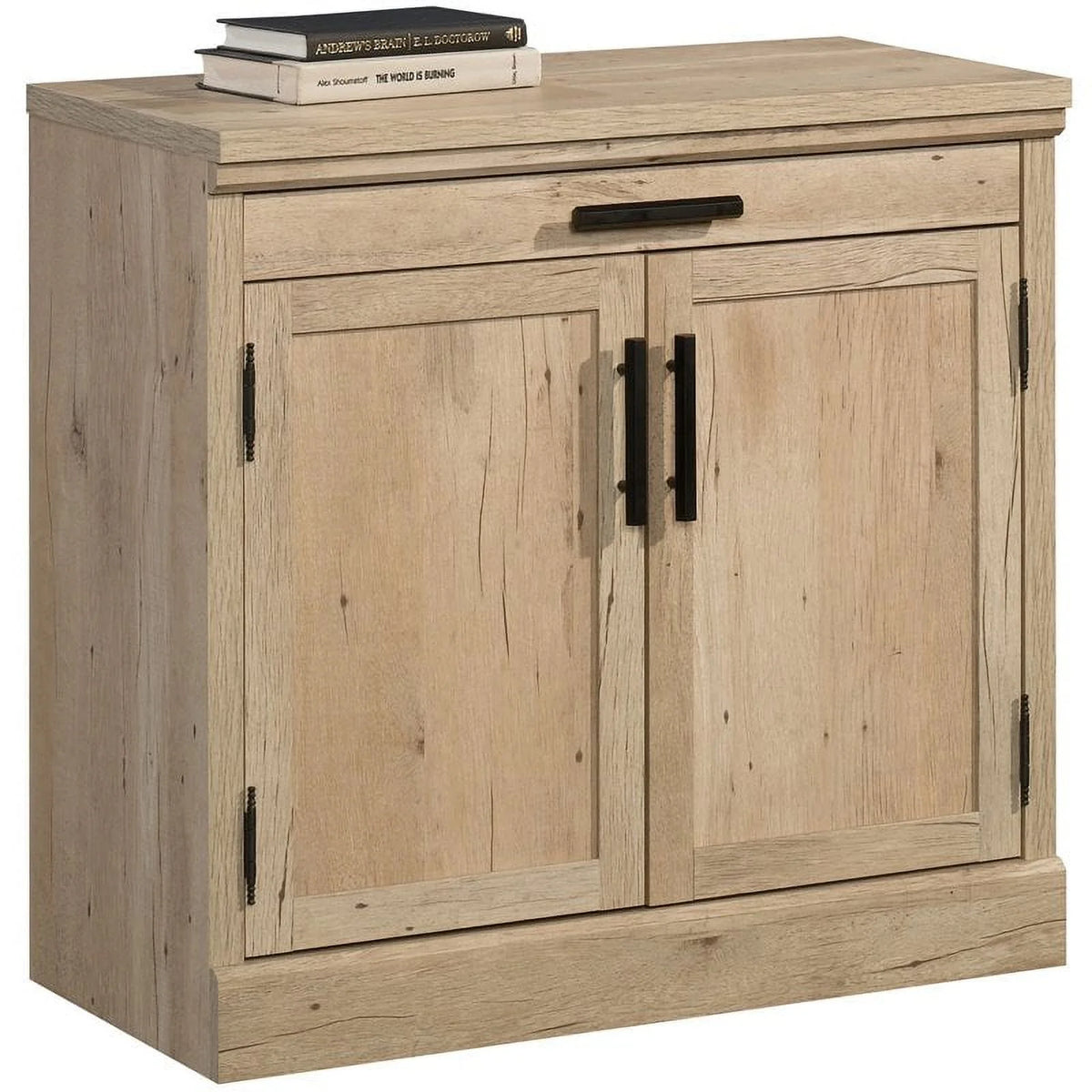 2-Piece Credenza Desk & Utility Stand U9418