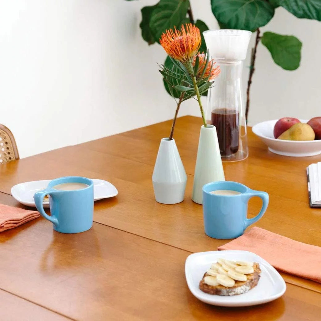 10 oz Porcelain Coffee Cups Set of 4 P11696