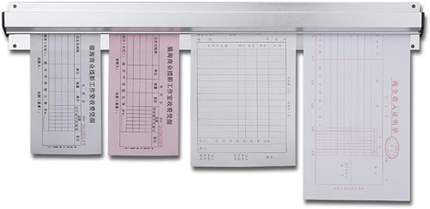 18 Inch Aluminium Slide Check Rack Ticket Holder Pack of 2 A147