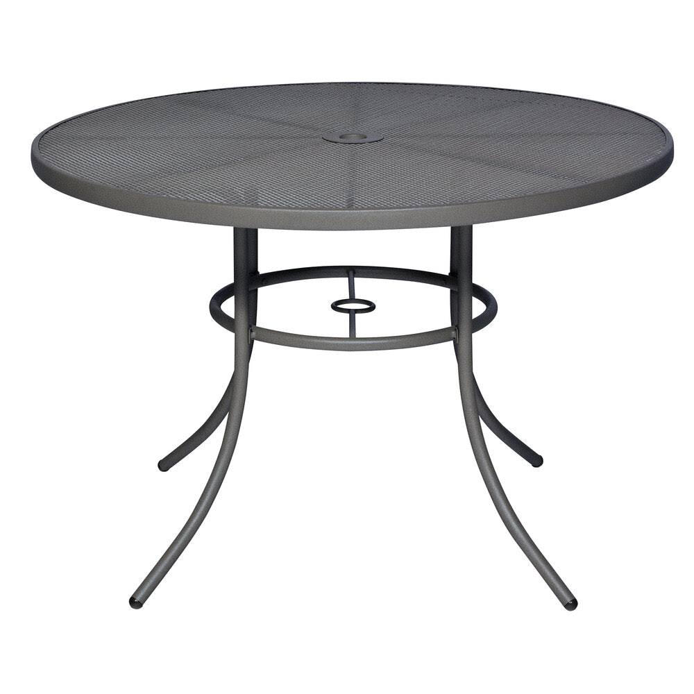 48x22 Round Mesh Portable Table X8737