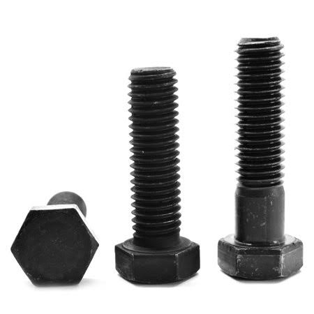 1 1/2 inch-12 x 6 1/2 inch Grade 8 Hex Cap Screw Alloy Steel Black Oxide Pk 7 B66345