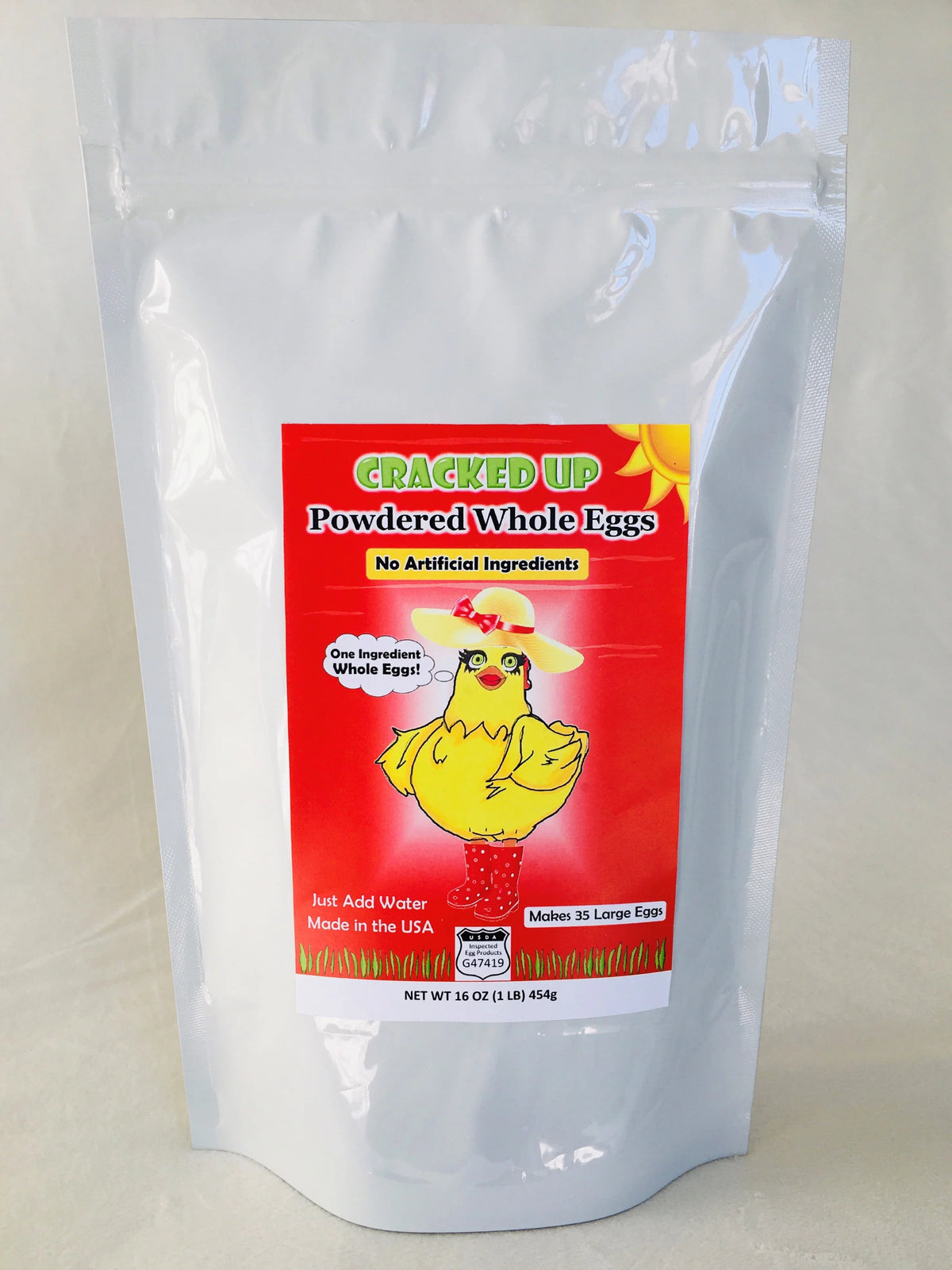 1 Pound (16 oz) Whole Powdered Eggs J122444