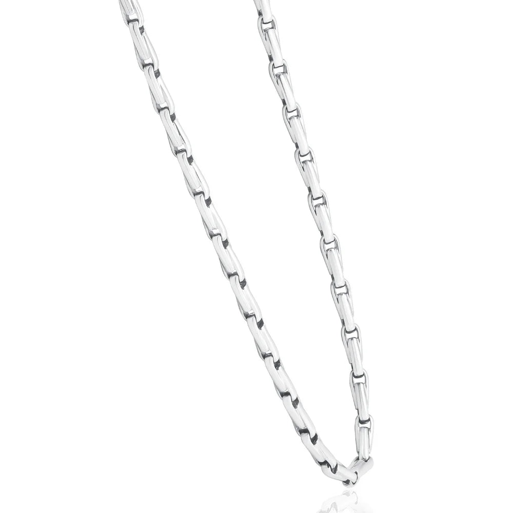 14k Gold 5.5mm Link Chain Necklace 22" S96241