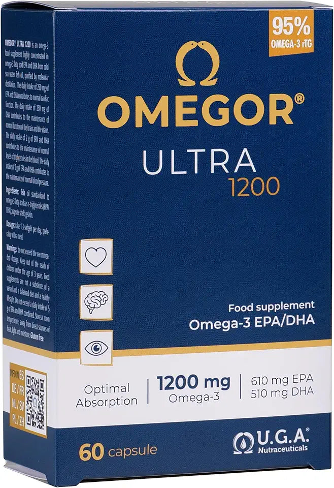 1200mg Omega 3 Fish Oil 60 Caps H673