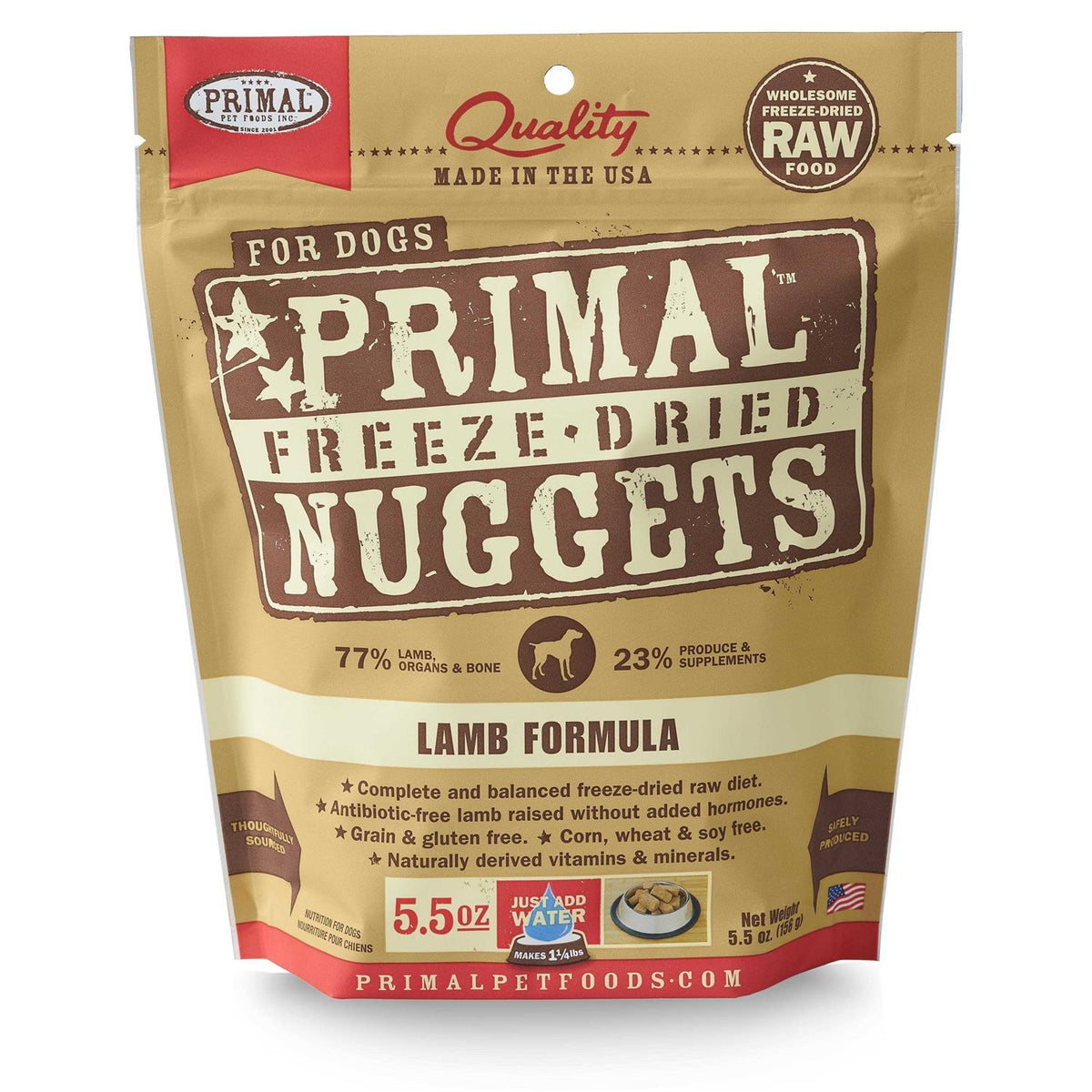 Freeze Dried Lamb Dog Food T32782