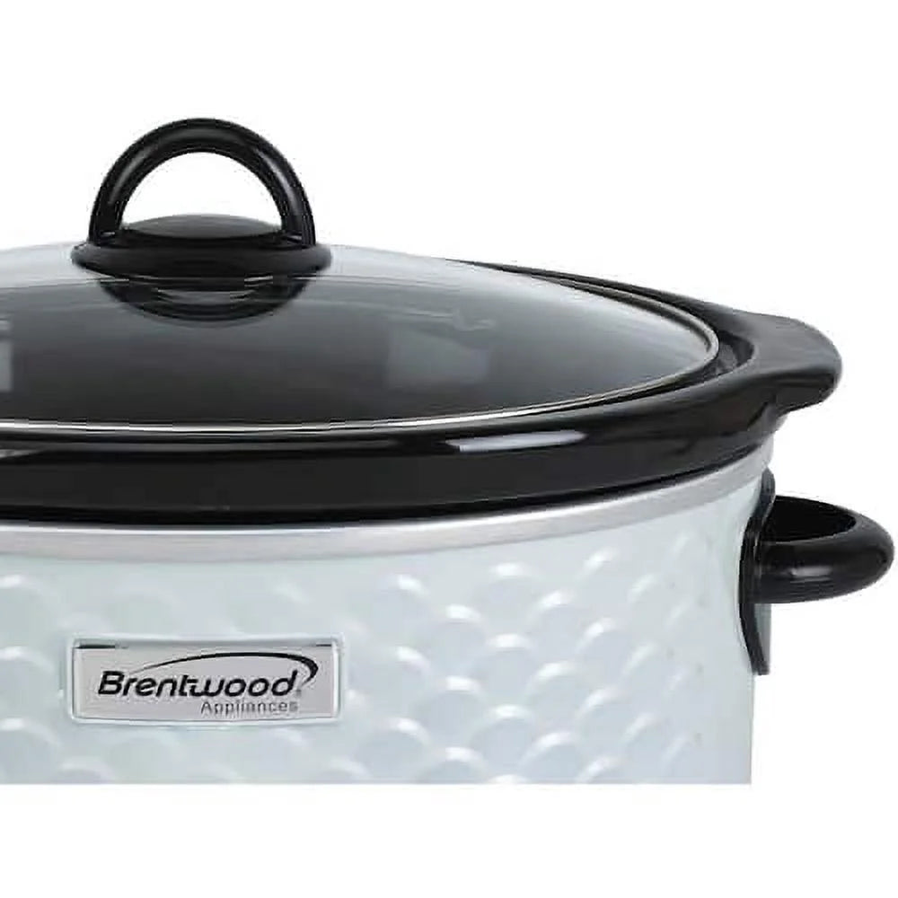 4.5 Qt. Pearl Slow Cooker with Tempered Glass Lid G8102