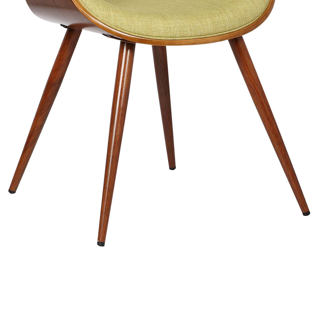 Fabric Dining Chair in Walnut and Charcoal I95731