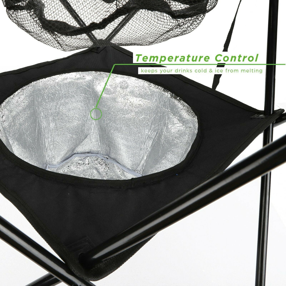 Portable Camping Side Table Folding with Carry Case D931232