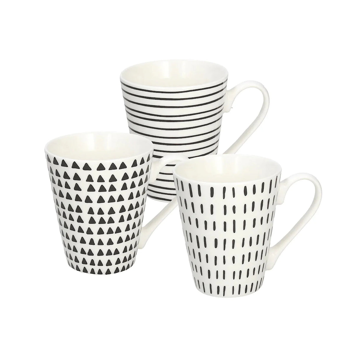 Graphic Mug 340cc Set of 3 F4853