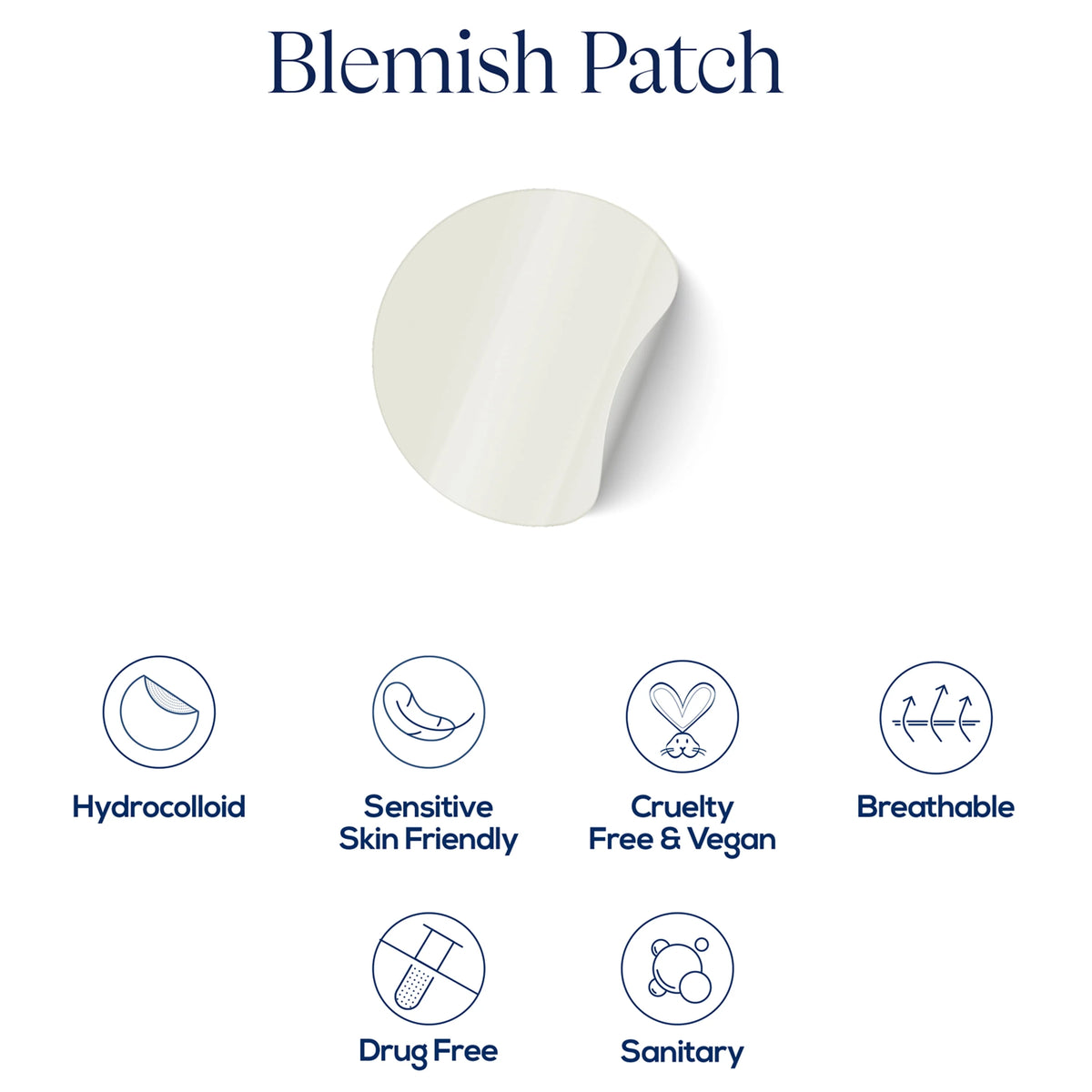 Hydrocolloid Blemish Patch 36 Ct P345295