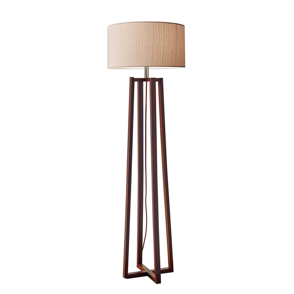 Walnut Floor Lamp I7232