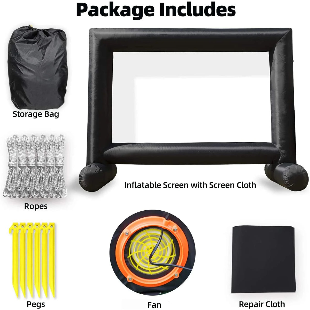 16ft Inflatable Outdoor Projector Screen N346435