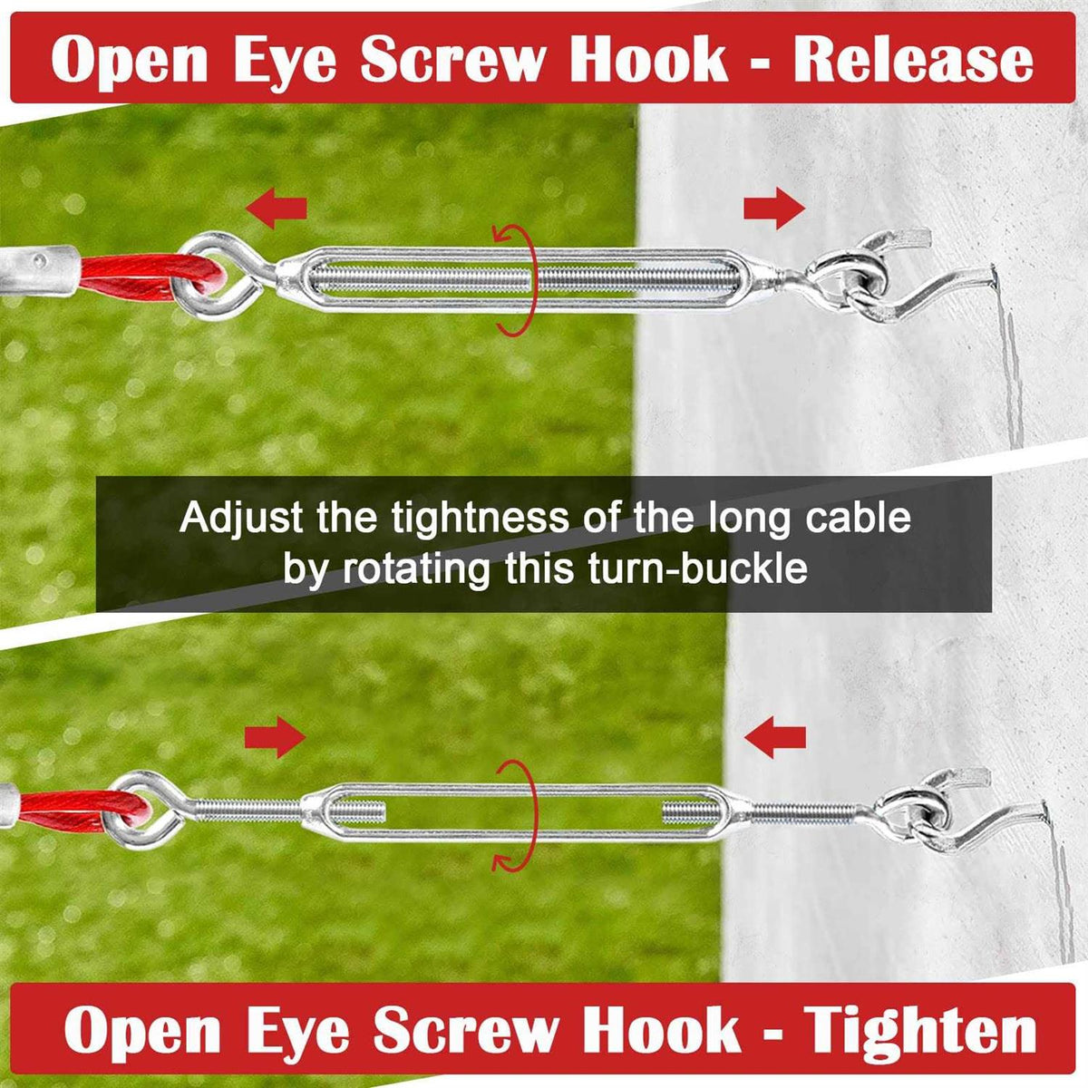 100FT Dog Tie Out Cable H177