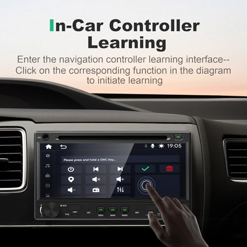 Wireless Steering Wheel Remote Control with Signal Indicator F452