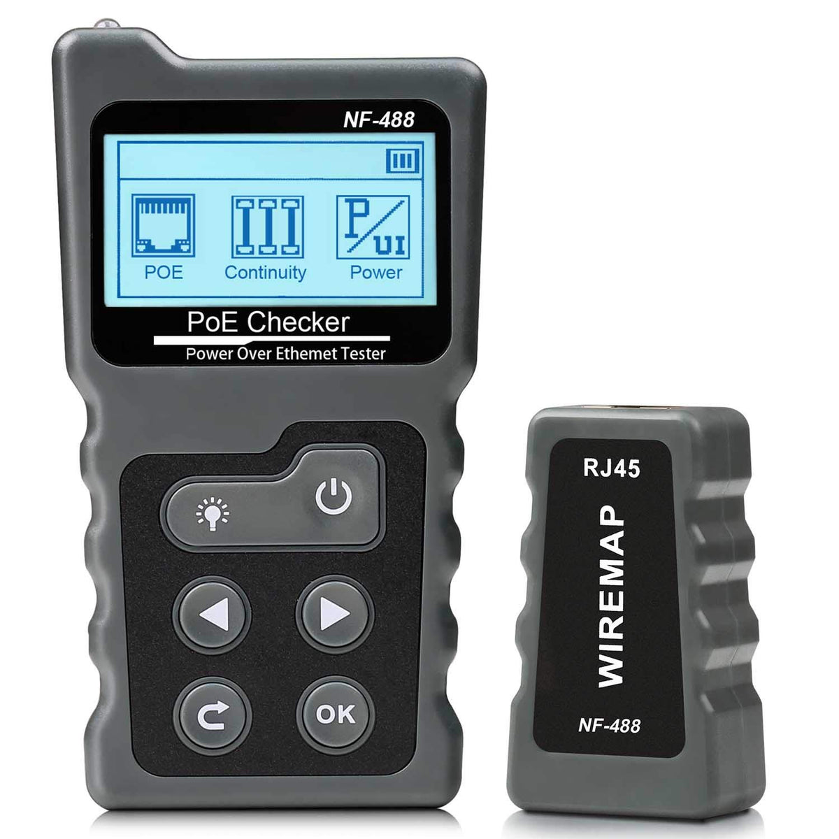 RJ45 Ethernet Tester, POE Cable Tester, Pack of 2 Y167