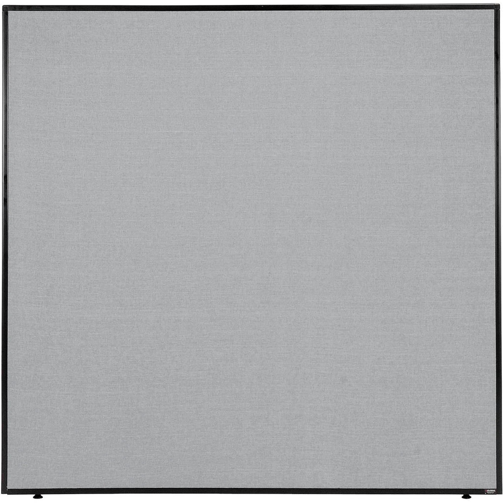 60 x 60.25 in. Gray Office Partition Panel J177450