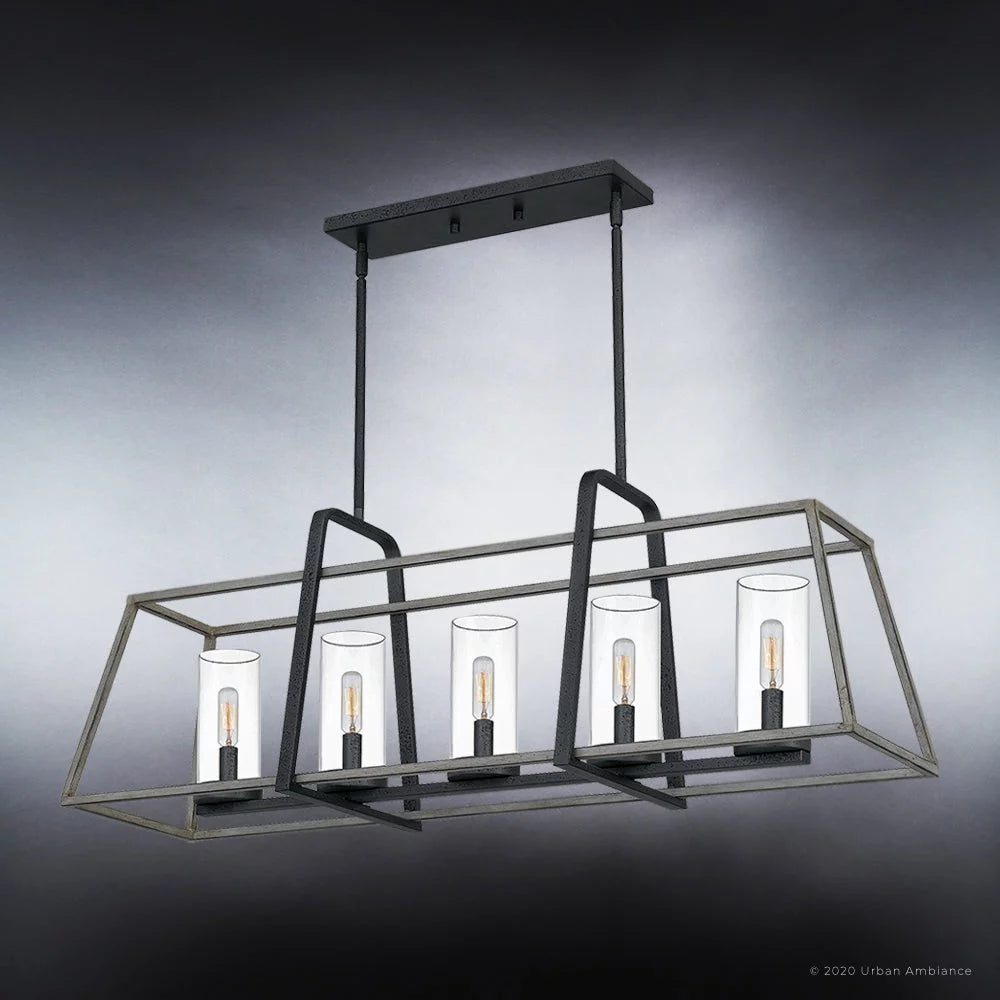 Indoor Chandelier with Clear Glass P935173