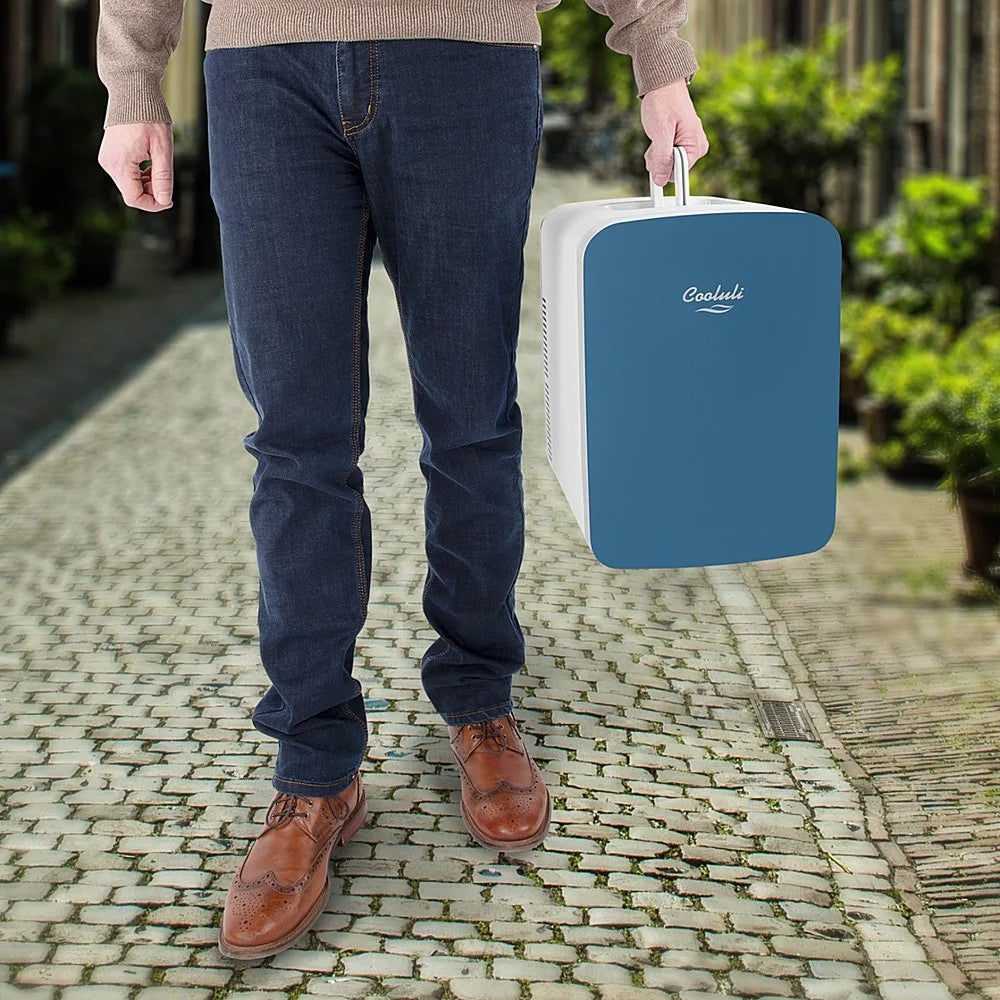 Blue 0.5 Cu. Ft. Mini Fridge R9073