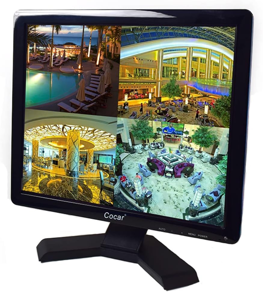 17 inch BNC Monitor with VGA HDMI AV Built-in Speaker LCD Screen A71788